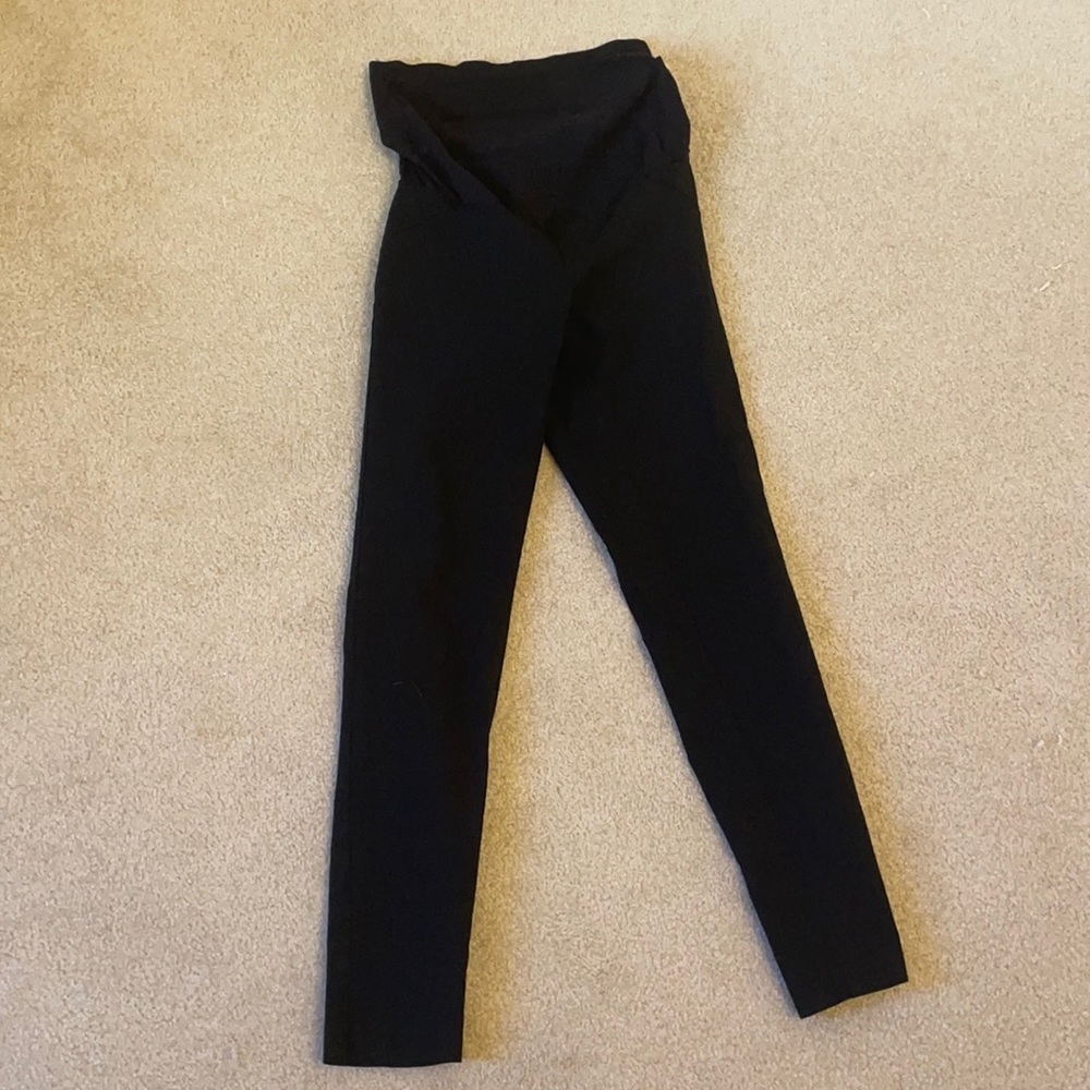 Motherhood Maternity Skinny Ankle Dress Pants